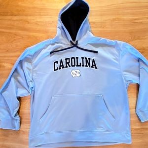 North Carolina Tarheels HOODIE by Majestic (Section 101) sz 2XL
